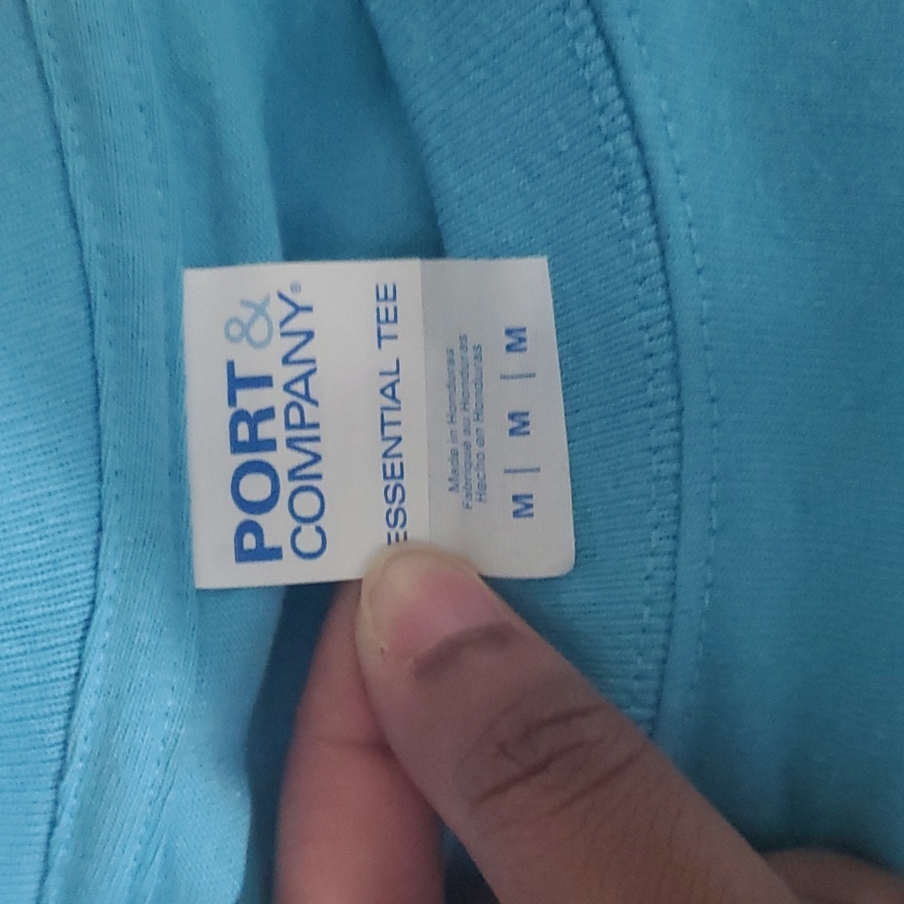 Women's Sky Blue Long Sleeve Shirt - Picture 2 of 5